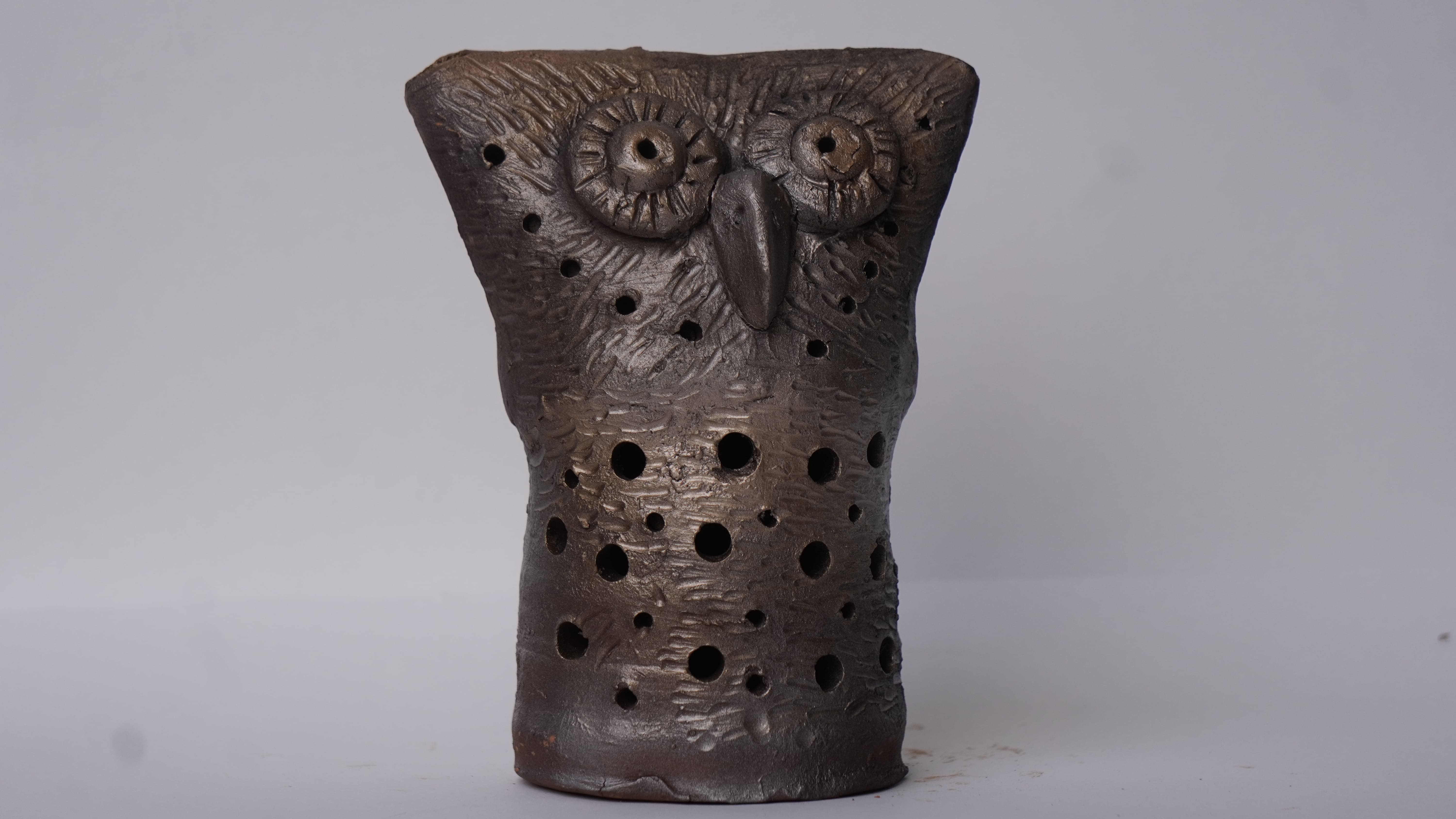 Hanging Owl (Silver,Brownish,Gold)