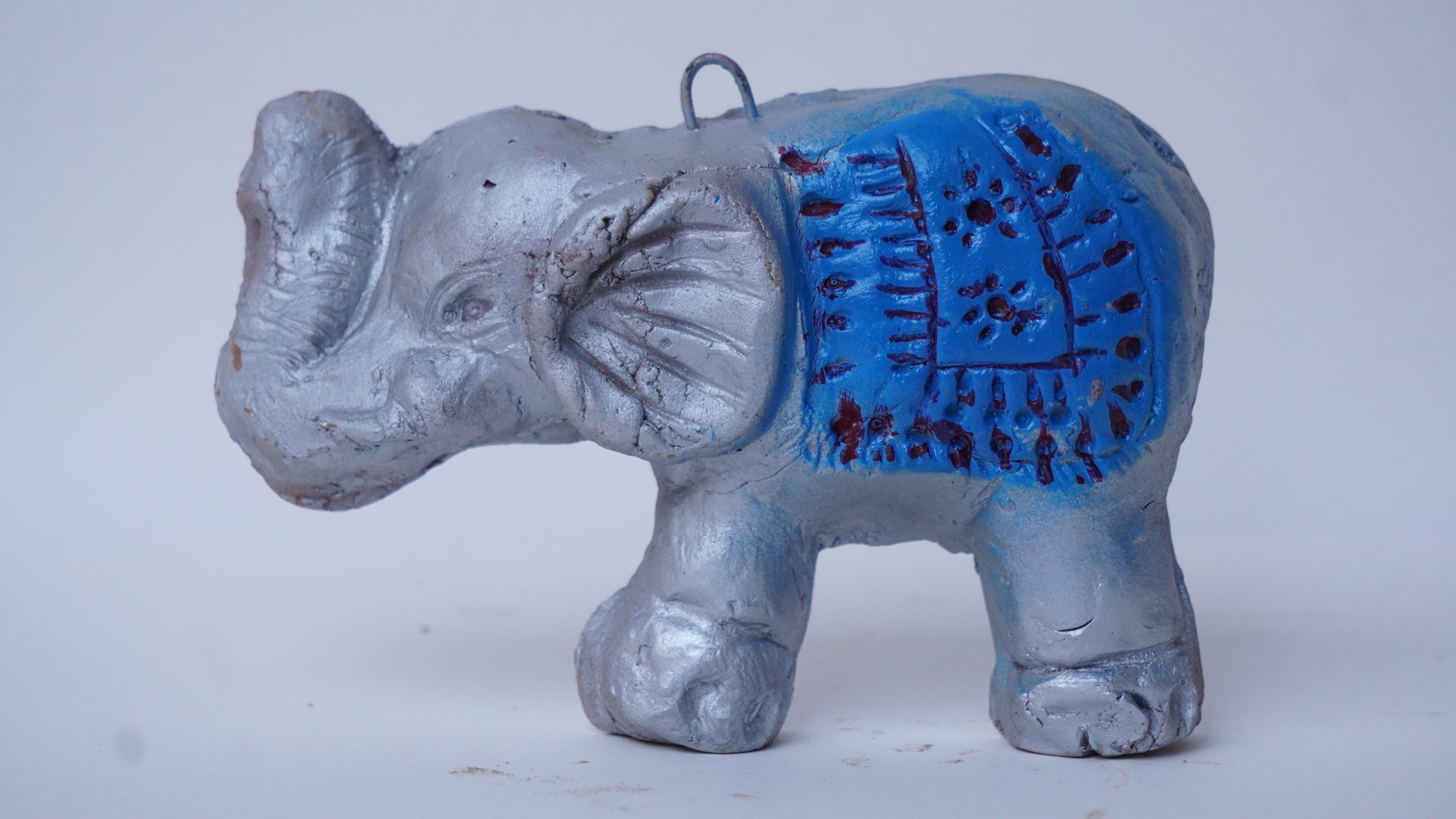 Hanging Elephant( Silver)