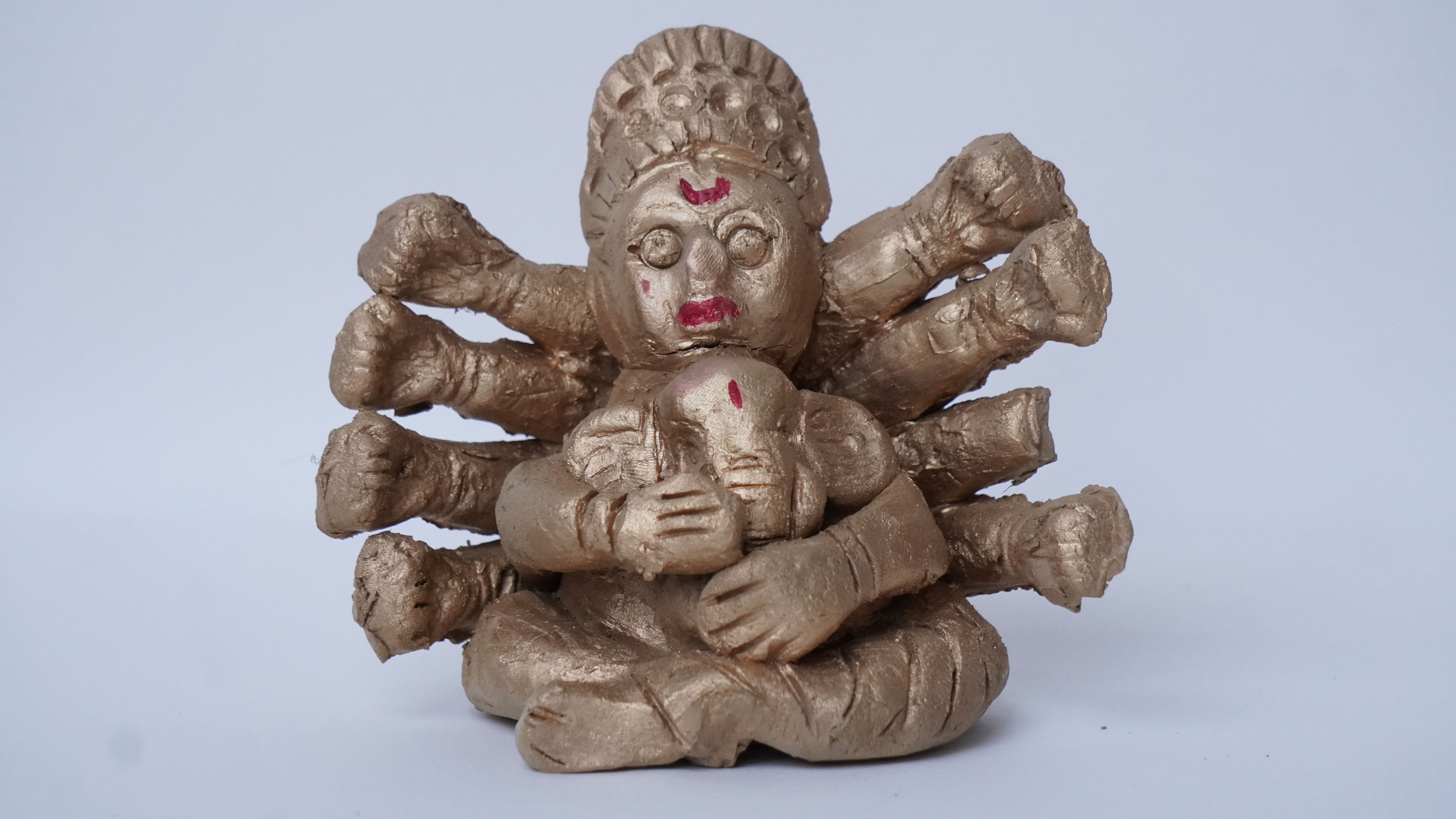 Durga Maa (Golden)