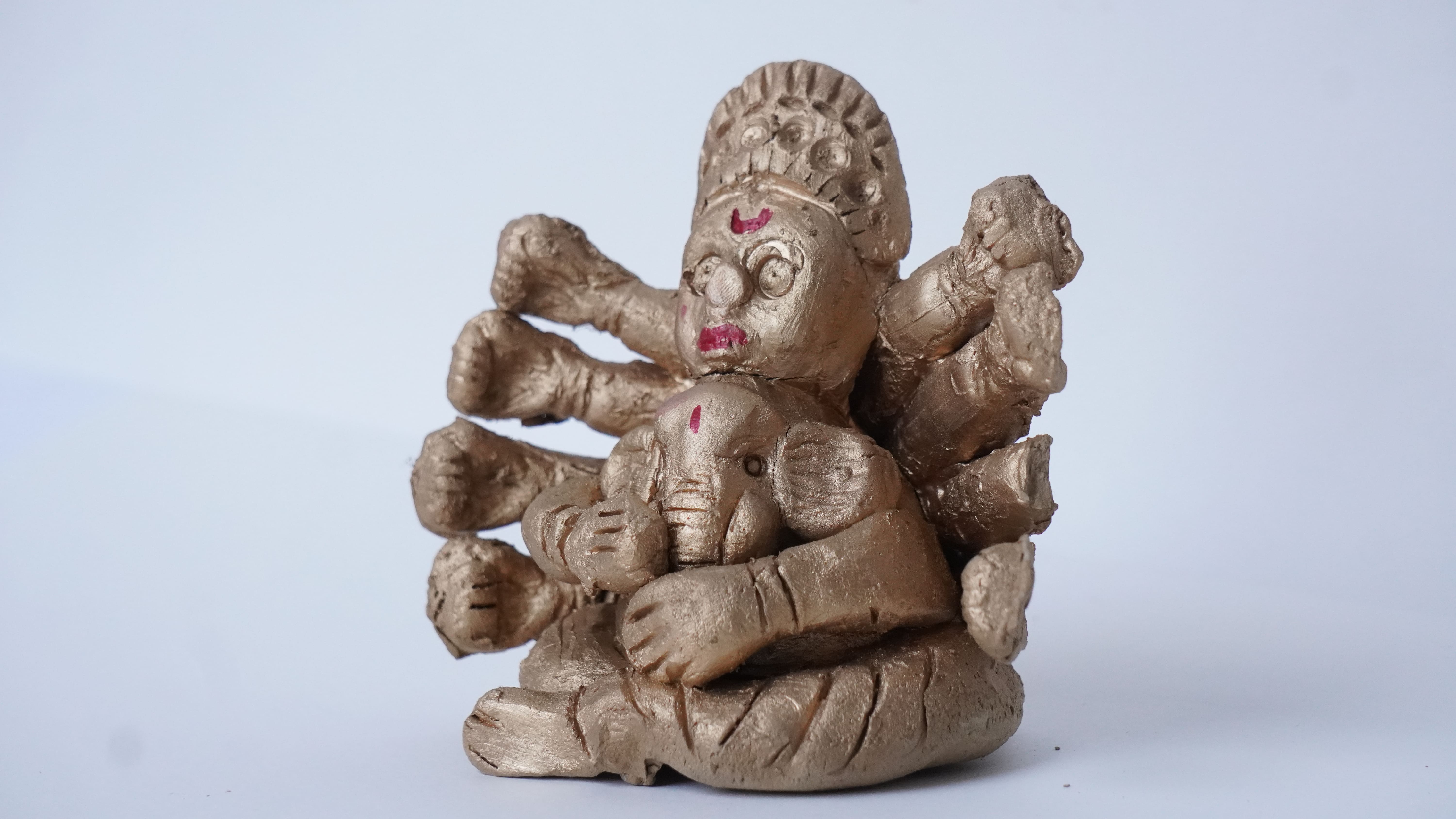 Durga Maa (Golden)