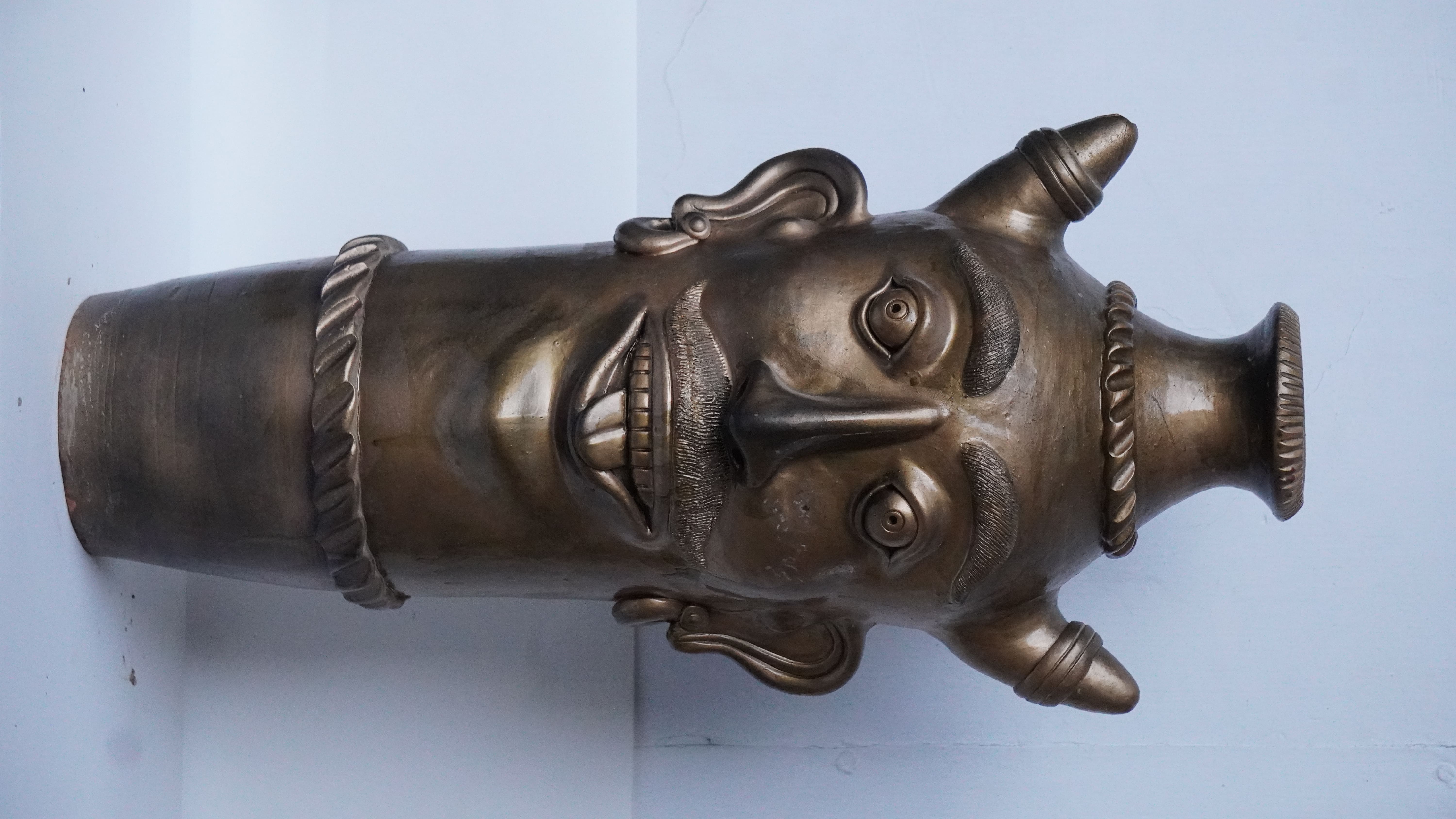 Big Devil Vase (Golden mix Copper)