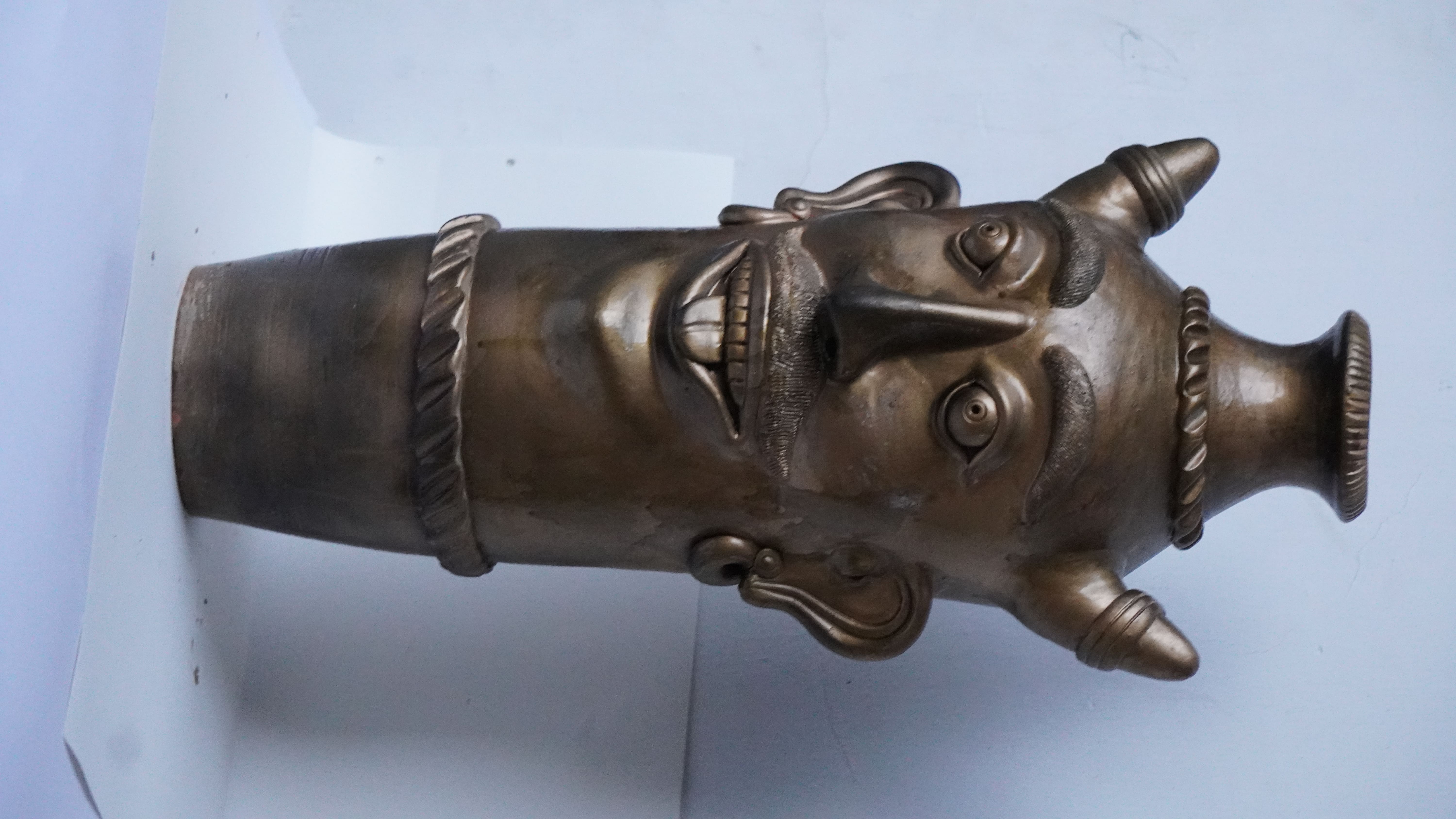 Big Devil Vase (Golden mix Copper)