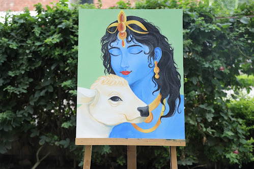 Krishna and Calf 