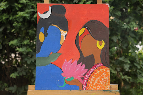 Shiv and Parvati 